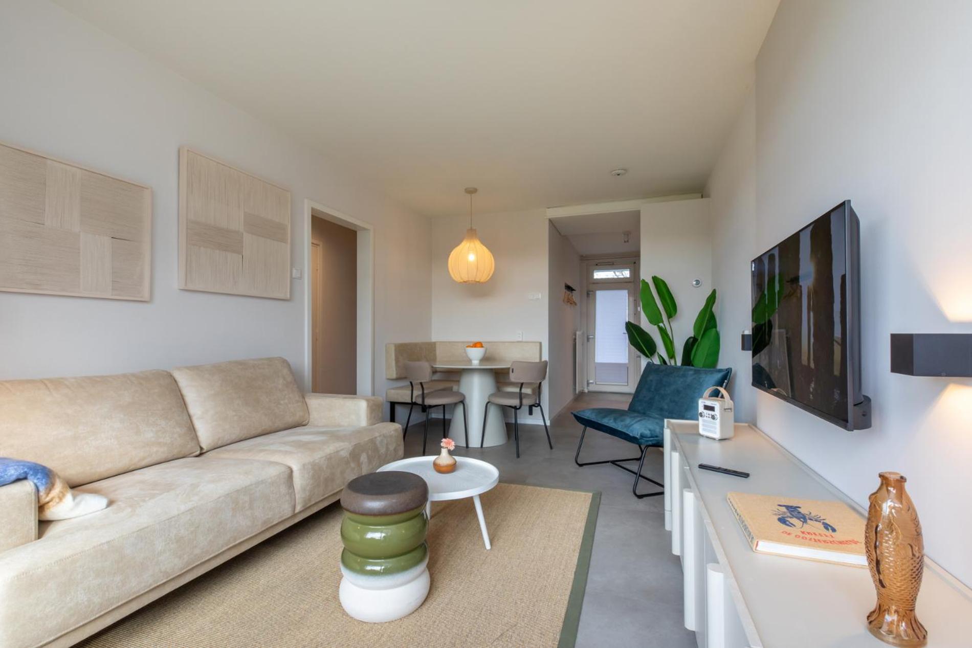 Welcome In - Kurhaus - Nieuwstraat 1 Zoutelande, Nabij Strand, Terras, Sauna Apartment *