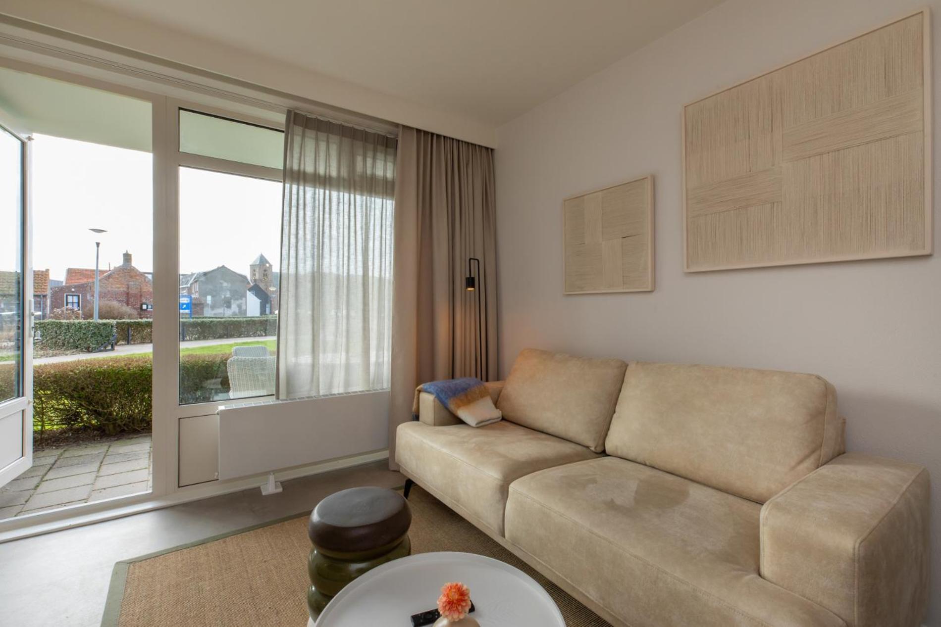 Welcome In - Kurhaus - Nieuwstraat 1 Zoutelande, Nabij Strand, Terras, Sauna Apartment Zoutelande