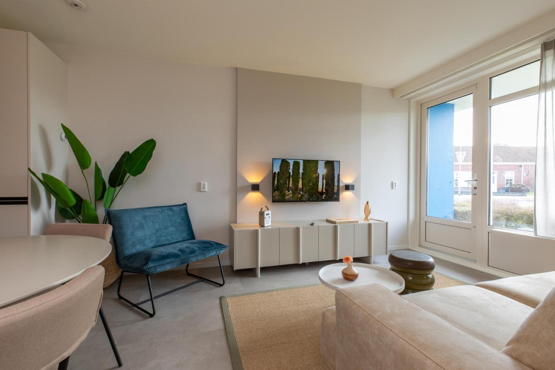 Apartment Welcome In - Kurhaus - Nieuwstraat 1 Zoutelande, Nabij Strand, Terras, Sauna Zoutelande